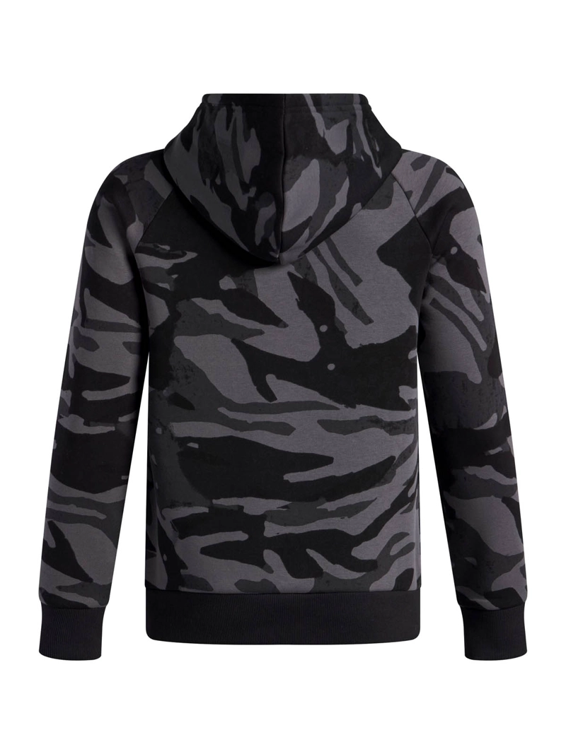 POLERON LIFESTYLE PARA NIÑO RIVAL FLEECE NEGRO UA - 2