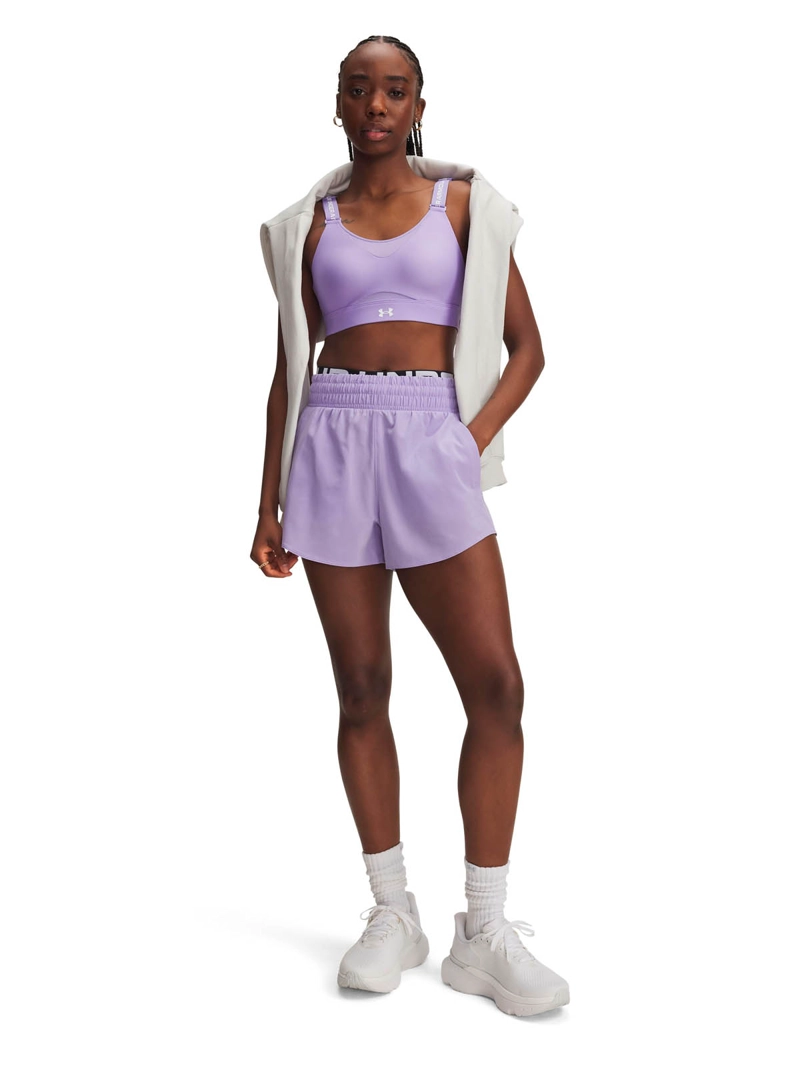 SHORT TRAINING PARA MUJER VANISH 3' MORADO UA - 4