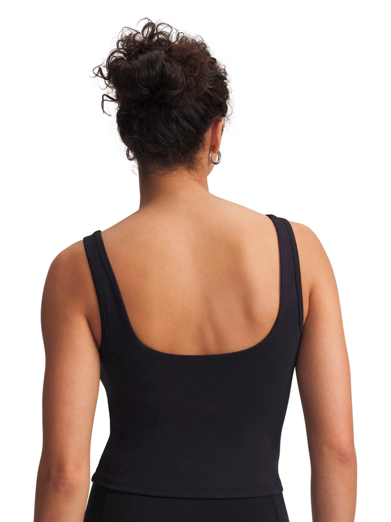 POLERA SIN MANGA TRAINING PARA MUJER MOTION NEGRO UA - 2