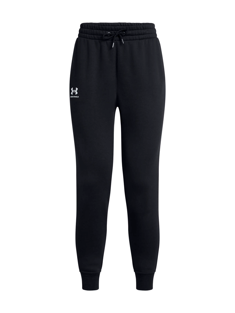 BUZO LIFESTYLE PARA MUJER ICON FLEECE NEGRO UA - 1