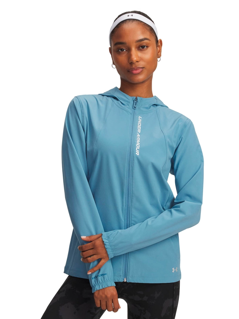 UNDER ARMOUR CHAQUETA DE RUNNING PARA MUJER OUTRUN THE STORM AZUL UA