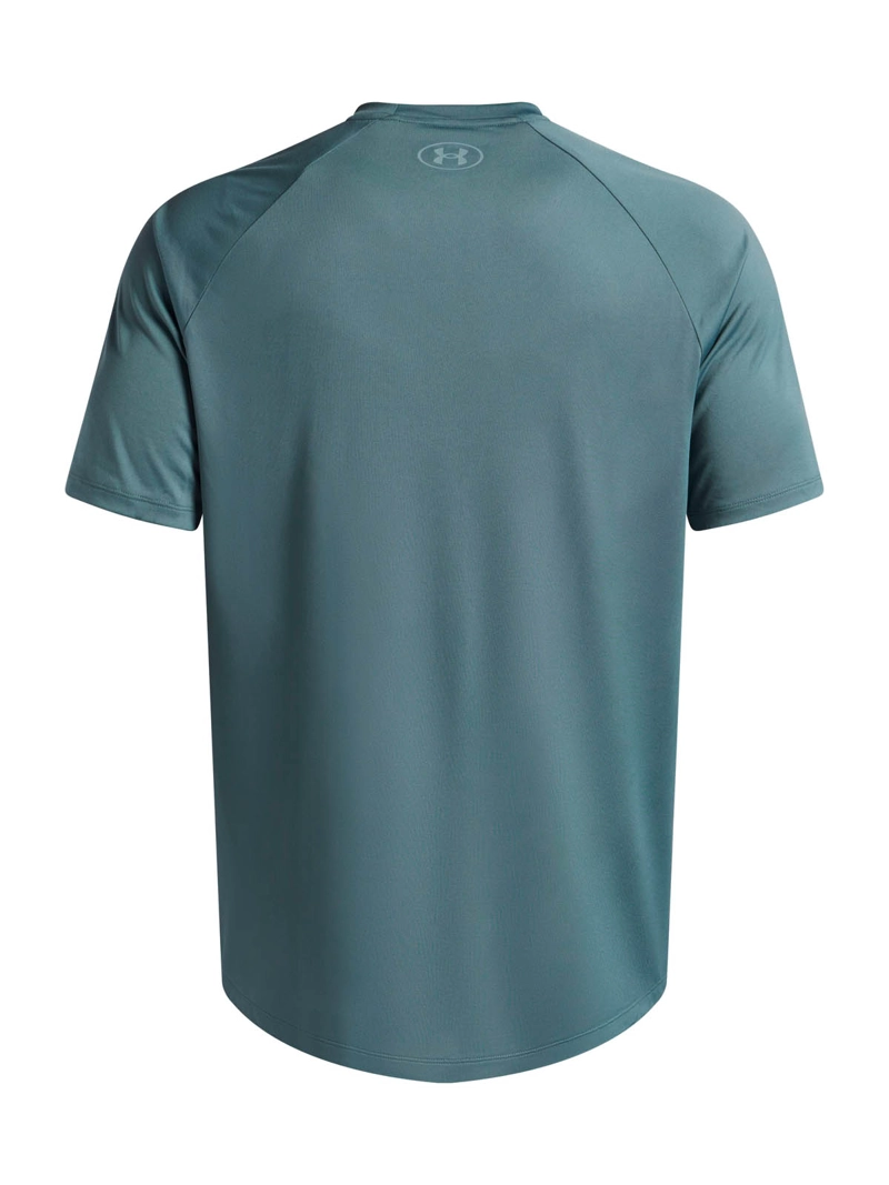 POLERA MANGA CORTA TRAINING PARA HOMBRE TECH FADE AZUL UA - 2