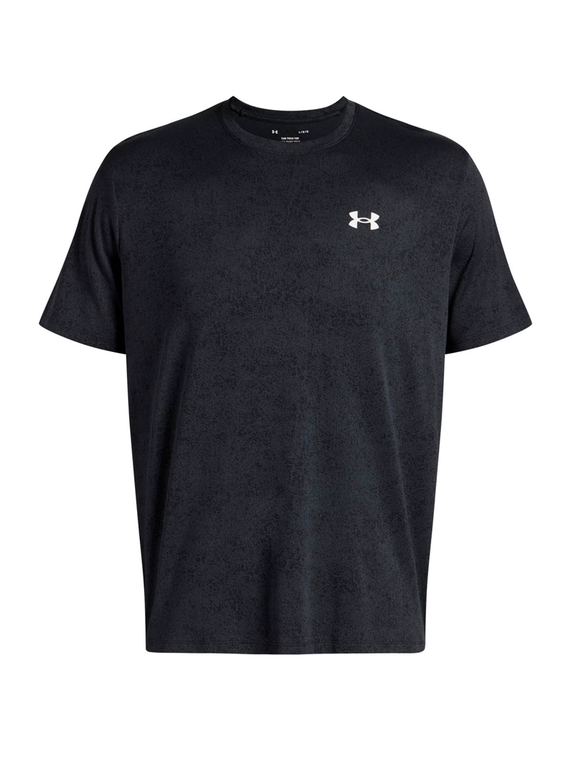 UNDER ARMOUR POLERA MANGA CORTA TRAINING PARA HOMBRE TECH NEGRO UA