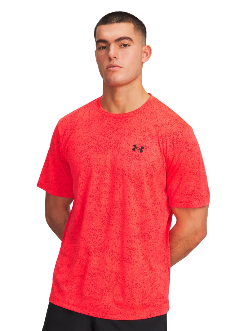 POLERA MANGA CORTA TRAINING PARA HOMBRE TECH ROJO UA - 4