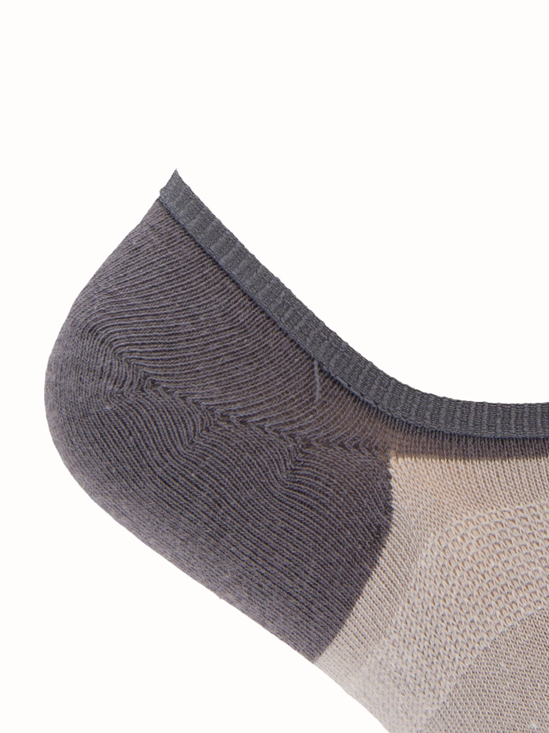 CALCETIN ALGODON MUJER INV HEN GRIS AZALEIA - 2