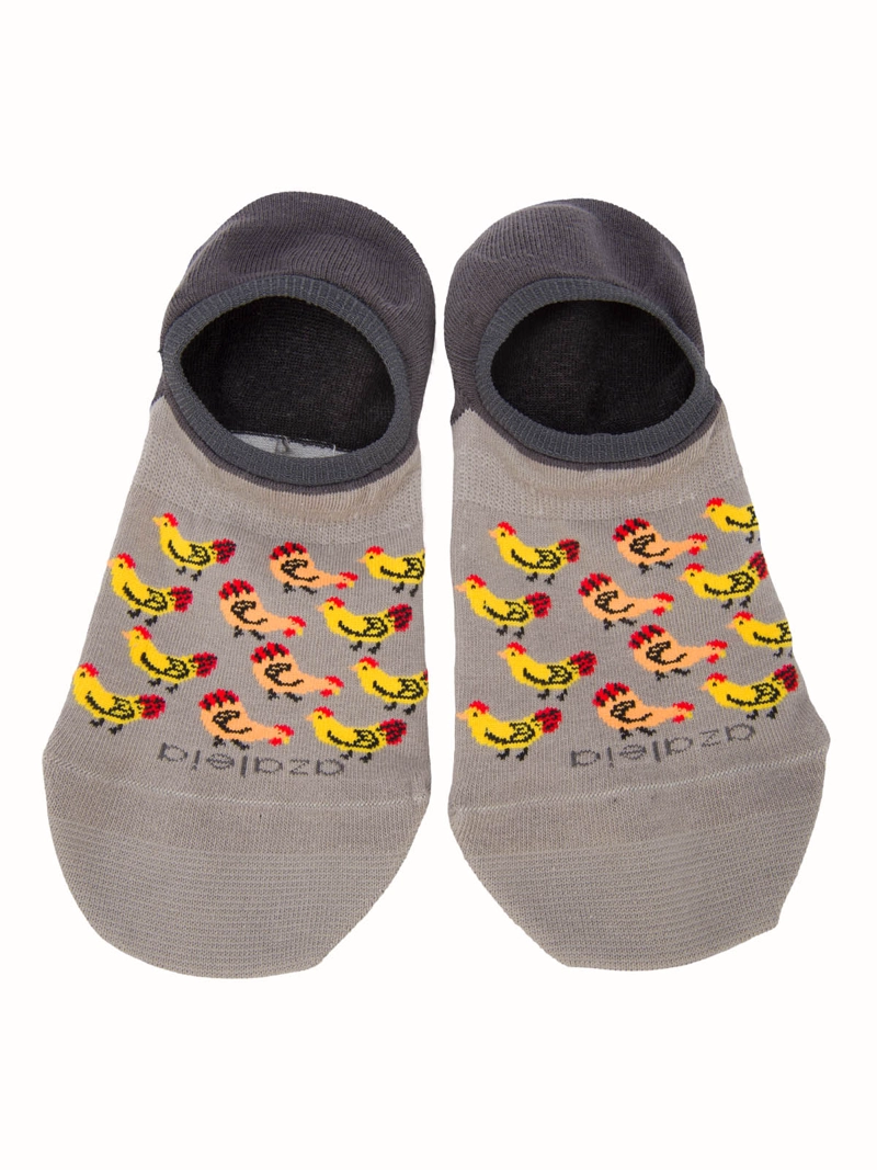 CALCETIN ALGODON MUJER INV HEN GRIS AZALEIA - 3