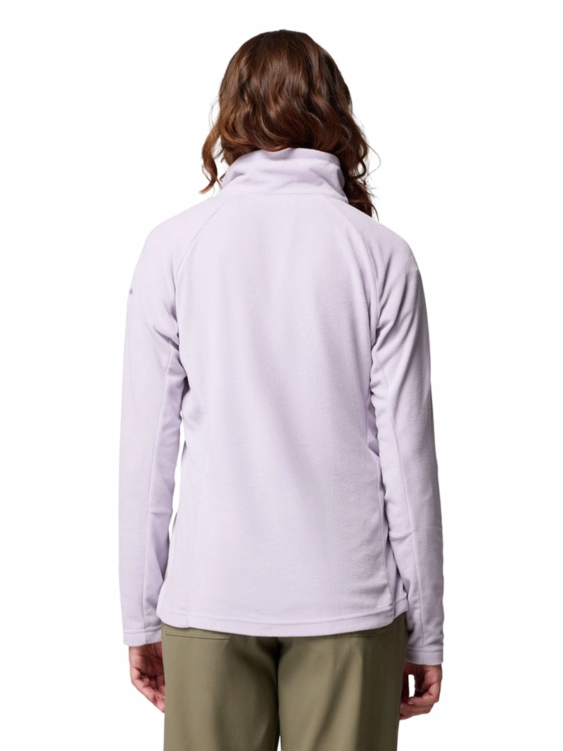 POLAR MUJER GLACIAL IV HALF ZIP MORADO COLUMBIA - 5