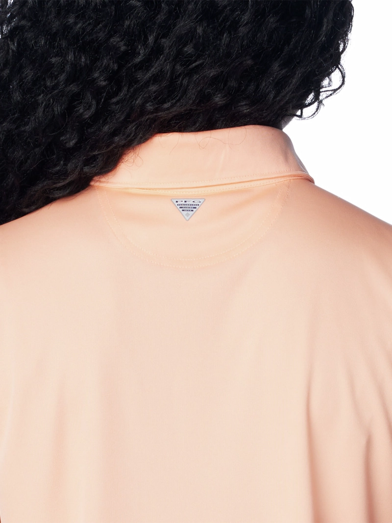 POLERA MANGA CORTA MUJER PFG TIDAL TEE ROSADO COLUMBIA - 5