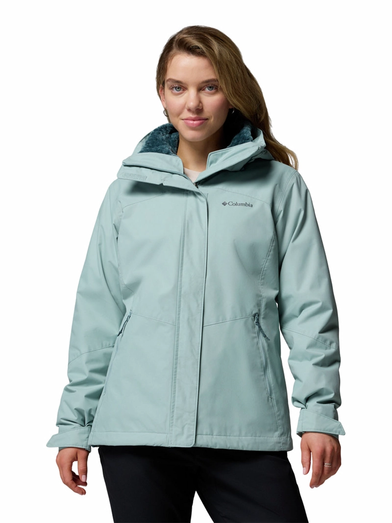 PARKA MUJER BUGABOO III CELESTE COLUMBIA - 1