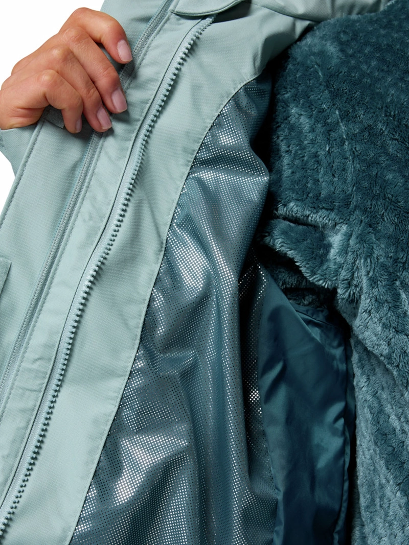 PARKA MUJER BUGABOO III CELESTE COLUMBIA - 5