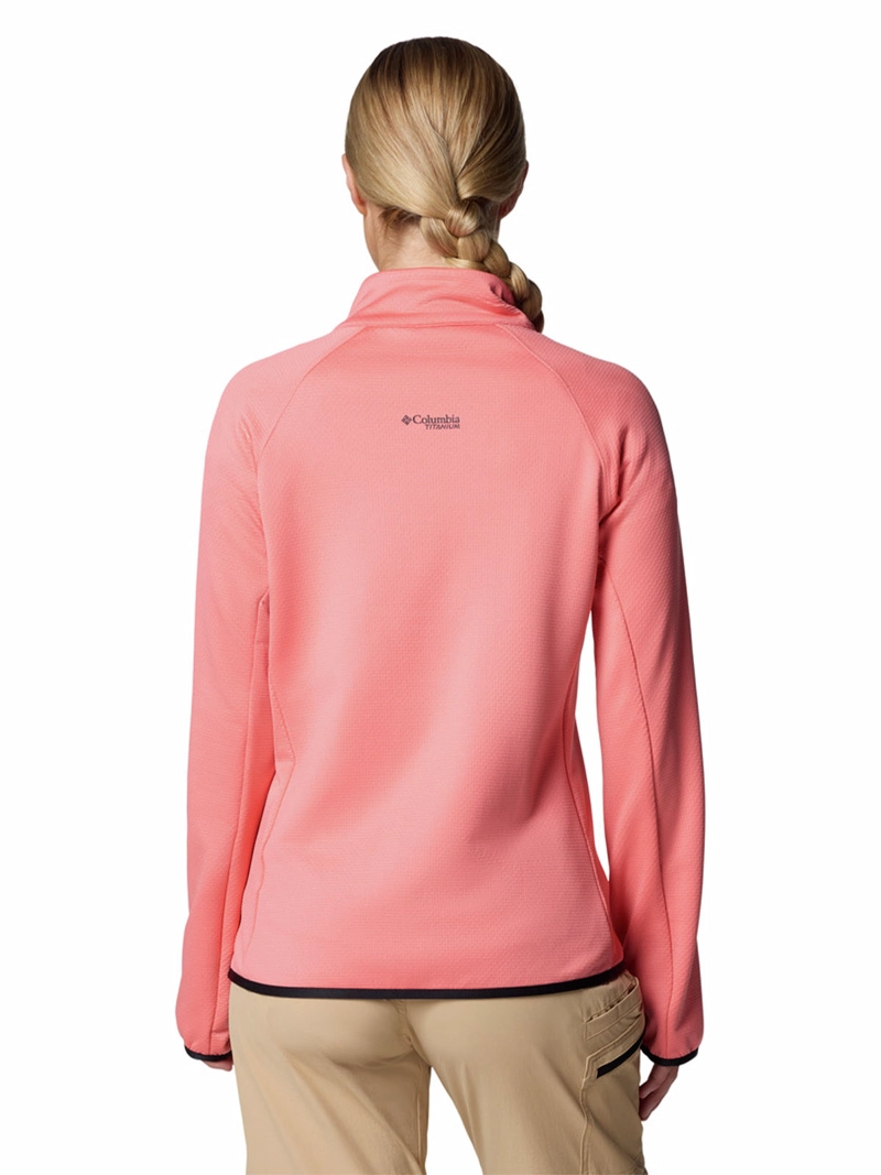 POLAR MUJER TRIPLE CANYON GRID ROSADO COLUMBIA - 8