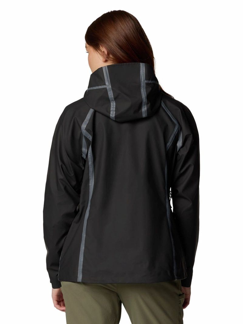 CORTAVIENTO MUJER REIGN NO SHINE NEGRO COLUMBIA - 6