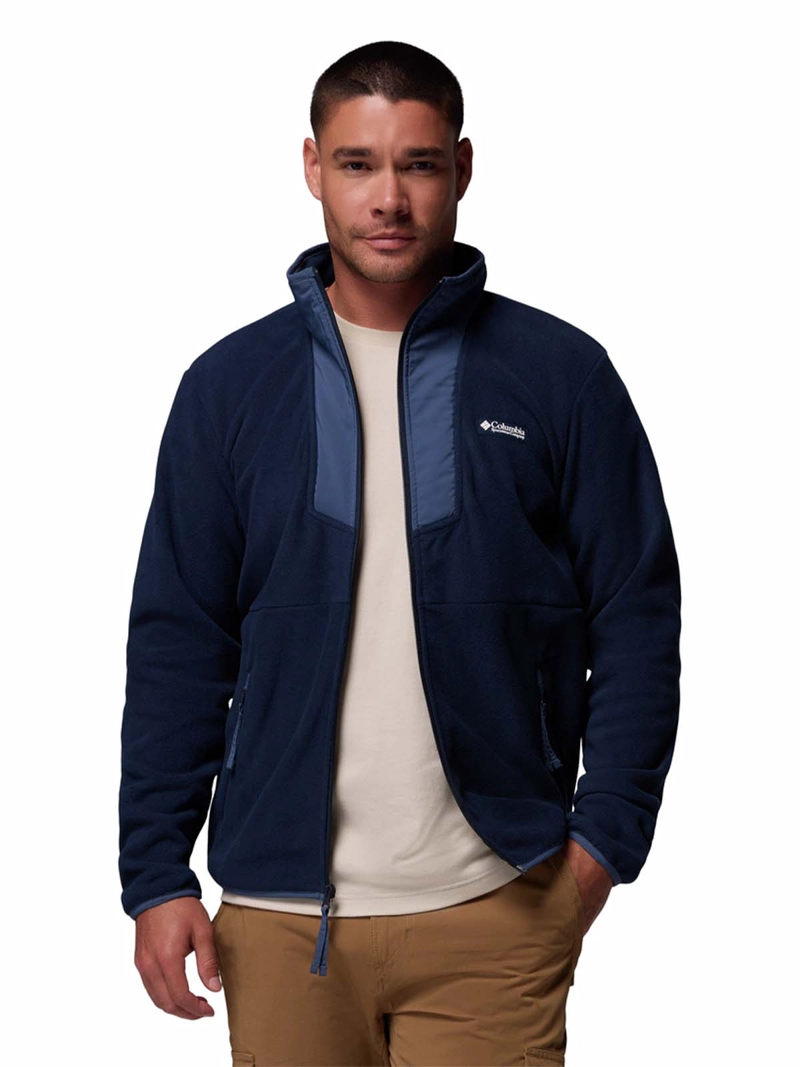 POLAR HOMBRE SEQUOIA GROVE FULL ZIP AZUL COLUMBIA - 4