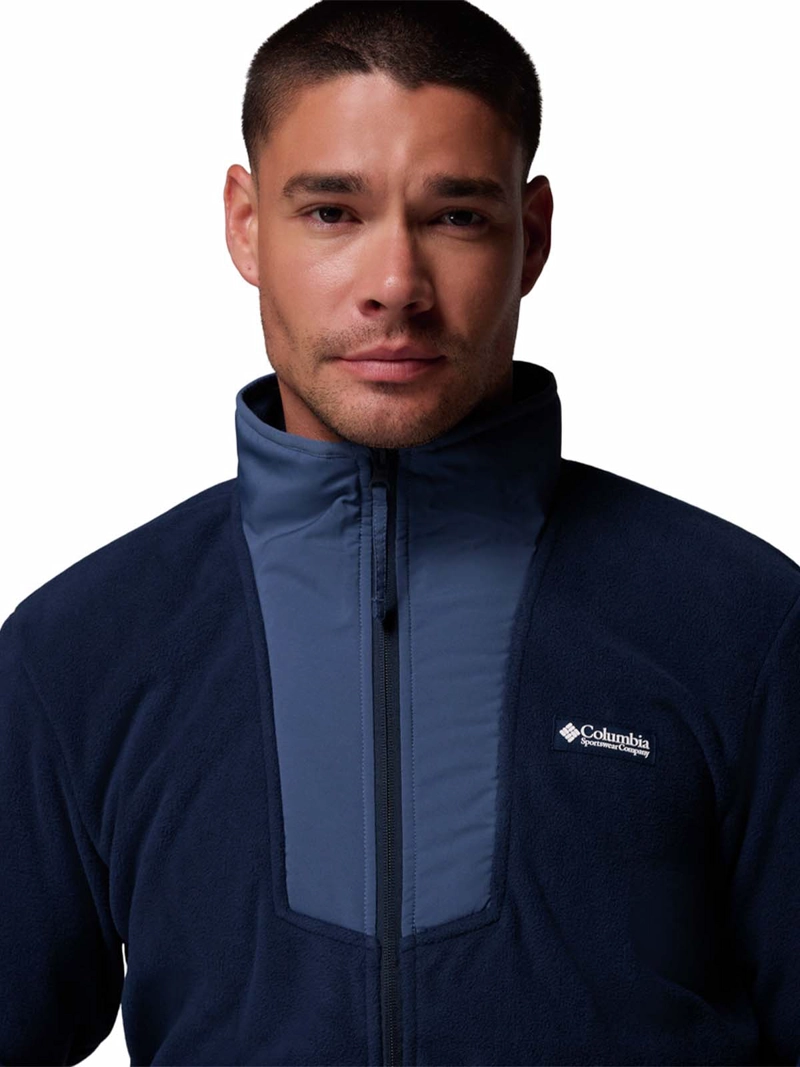 POLAR HOMBRE SEQUOIA GROVE FULL ZIP AZUL COLUMBIA - 5