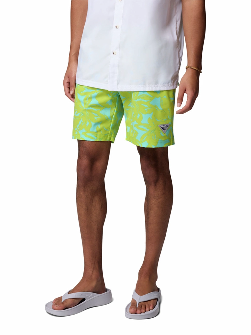 SHORT HOMBRE PFG RAMBLER PRINTED VERDE COLUMBIA - 2