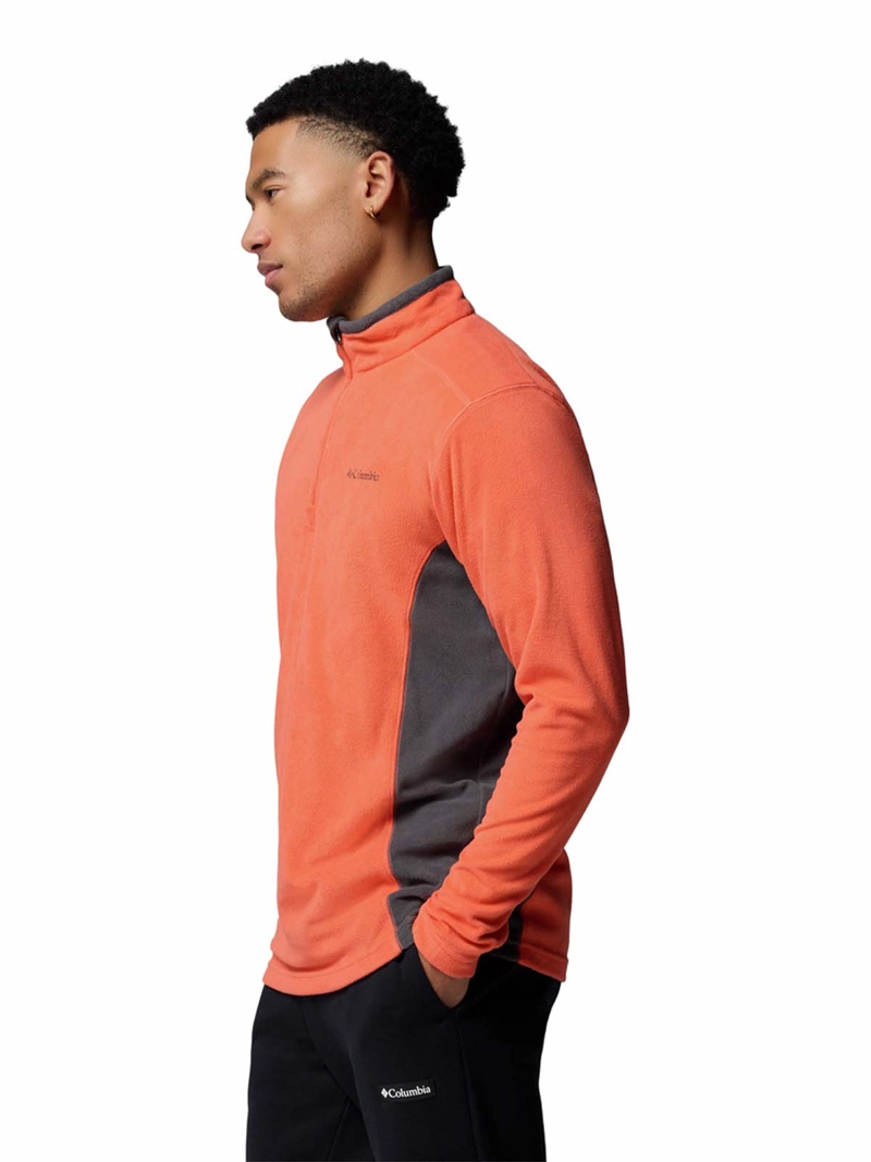 POLAR HOMBRE KLAMATH RANGE II HALF ZIP NARANJO COLUMBIA - 4