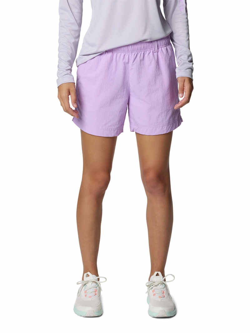 SHORT MUJER IMPERMEABLE BACKCAST II MORADO COLUMBIA - 1