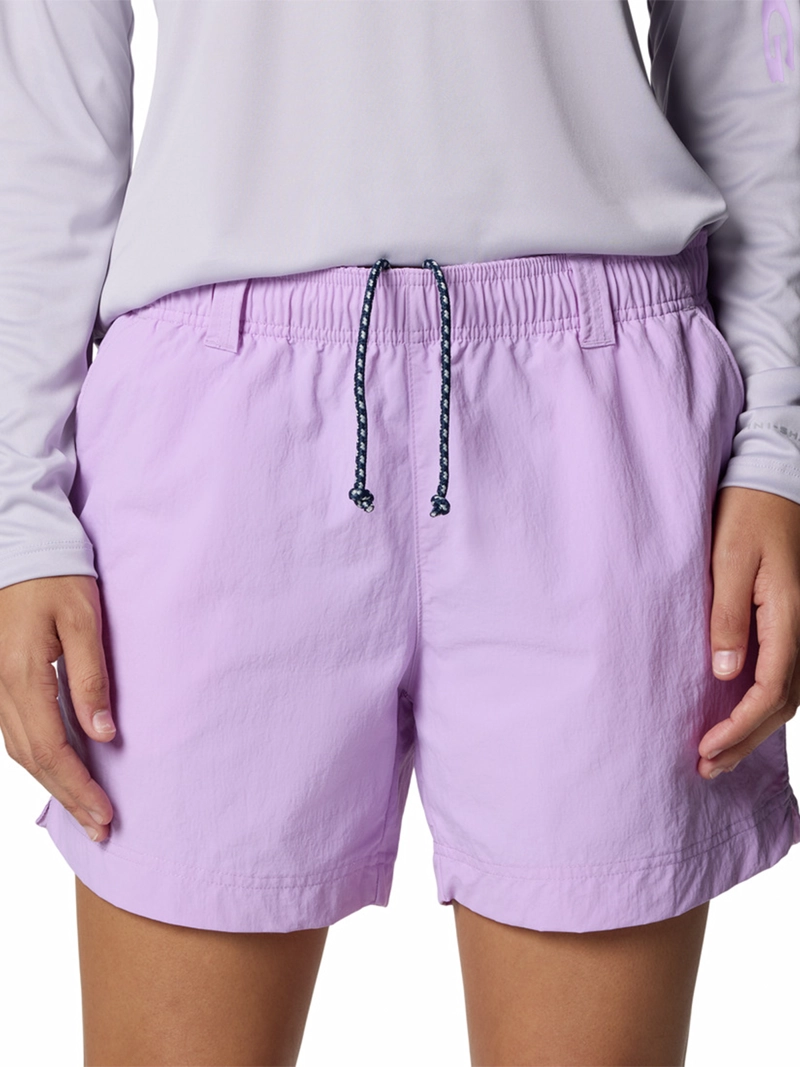 SHORT MUJER IMPERMEABLE BACKCAST II MORADO COLUMBIA - 4
