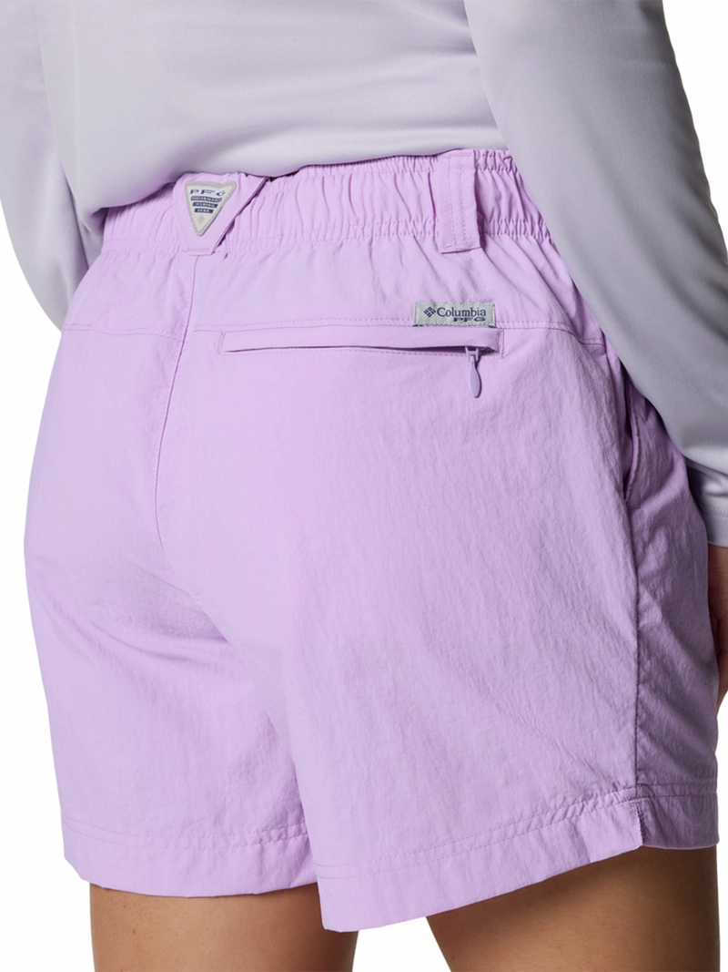 SHORT MUJER IMPERMEABLE BACKCAST II MORADO COLUMBIA - 5