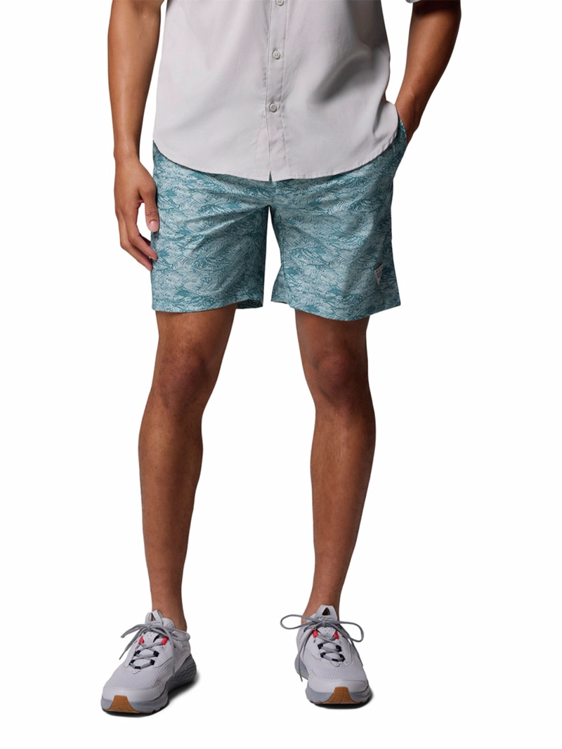 SHORT HOMBRE PFG RAMBLER PRINTED AZUL COLUMBIA - 1