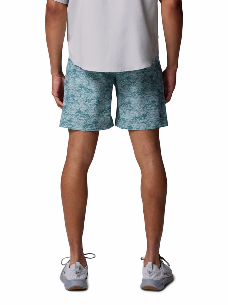 SHORT HOMBRE PFG RAMBLER PRINTED AZUL COLUMBIA - 5