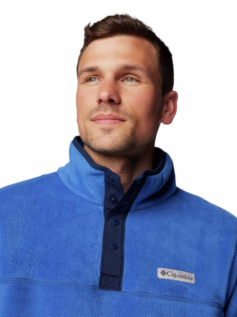POLAR HOMBRE STEENS MOUNTAIN HALF ZIP AZUL COLUMBIA - 4