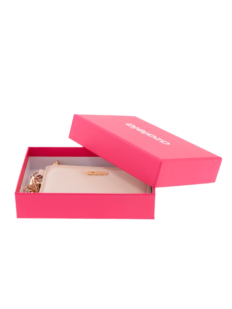 BILLETERA MUJER CHAIN WALLET BEIGE AZALEIA - 2