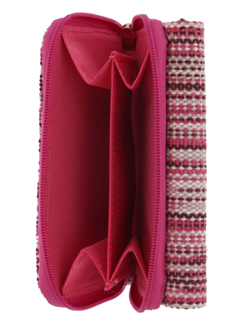 BILLETERA MUJER RAFFIA WALLET MULTICOLOR AZALEIA - 3