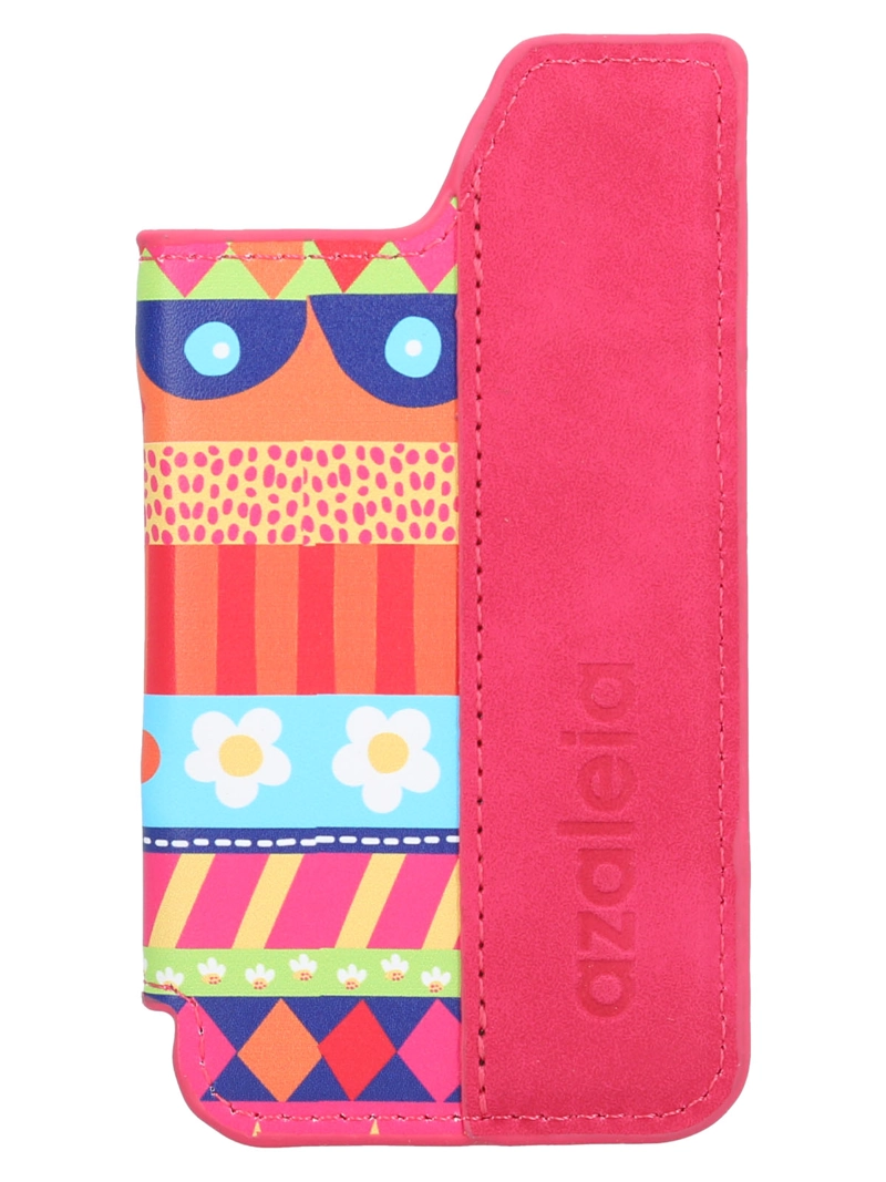 TARJETERO  PHONE CARD COLOR MUJER FUCSIA AZALEIA - 1