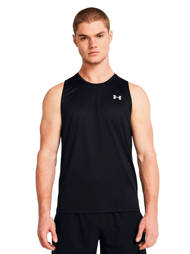 POLERA SIN MANGAS TRAINING PARA HOMBRE TECH NEGRO UA - 4