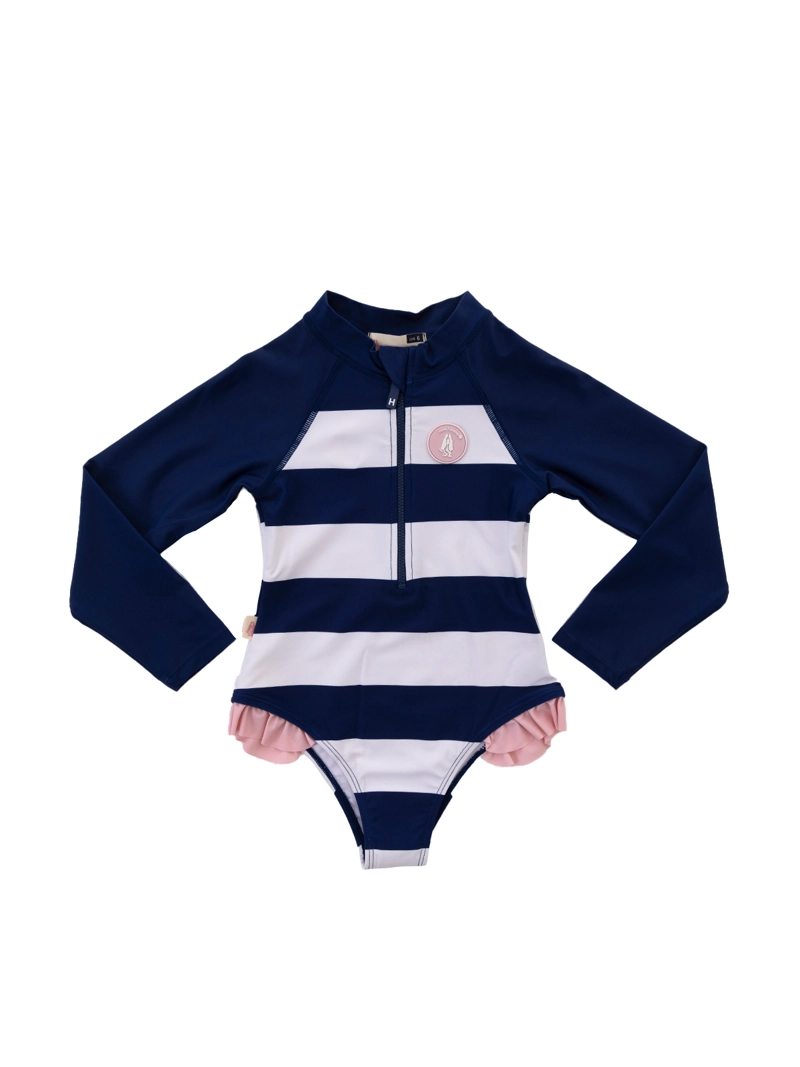 TRAJE DE BAÑO NIÑA MIRANDA AZUL HUSH PUPPIES KIDS - 1