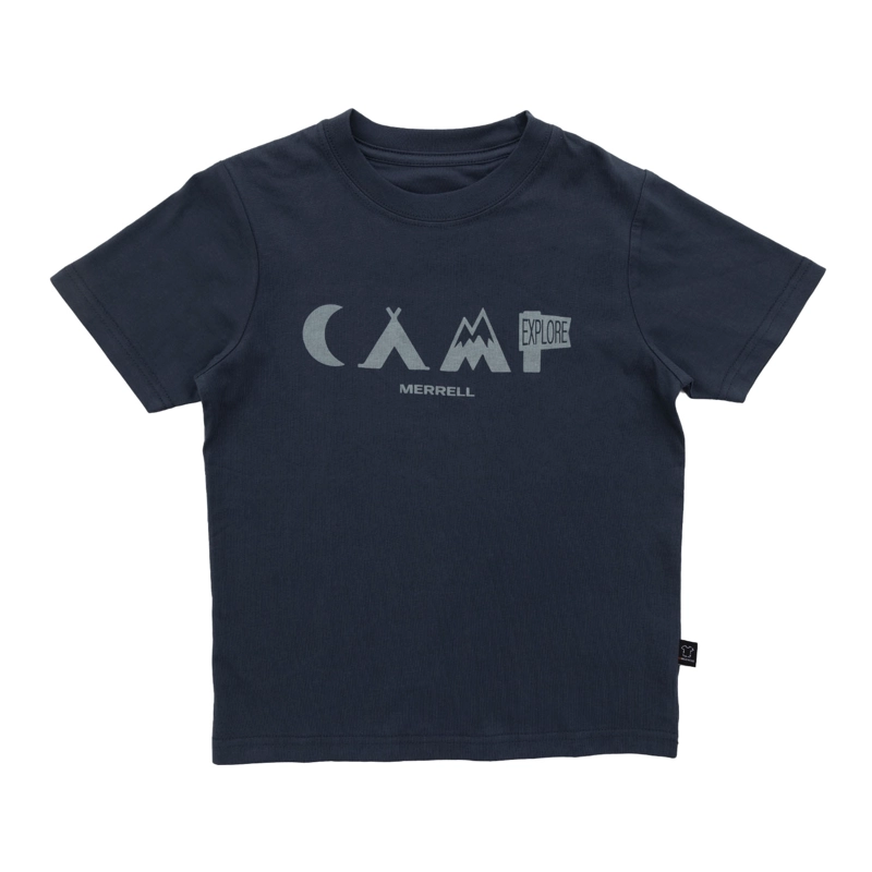 POLERA NIÑO ALERCE AZUL OSCURO MERRELL - 1