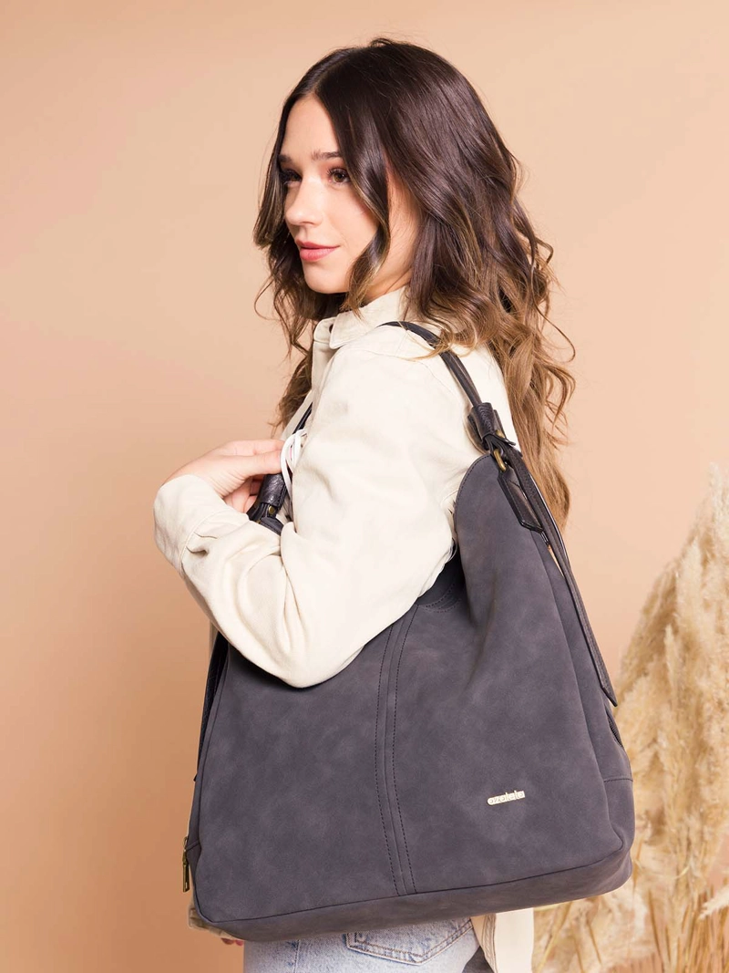 CARTERAS CO GIOVANNI HOBO MUJER NEGRO AZALEIA - 1