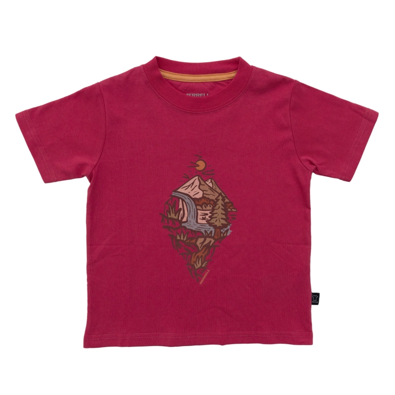 POLERA NIÑA AUSTRAL ROSADO OSCURO MERRELL - 1