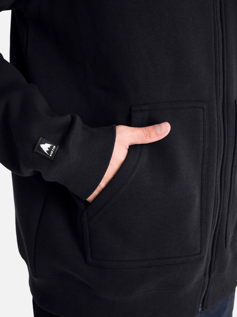 POLERON HOMBRE ELEMENTAL HOODIE NEGRO BURTON - 6