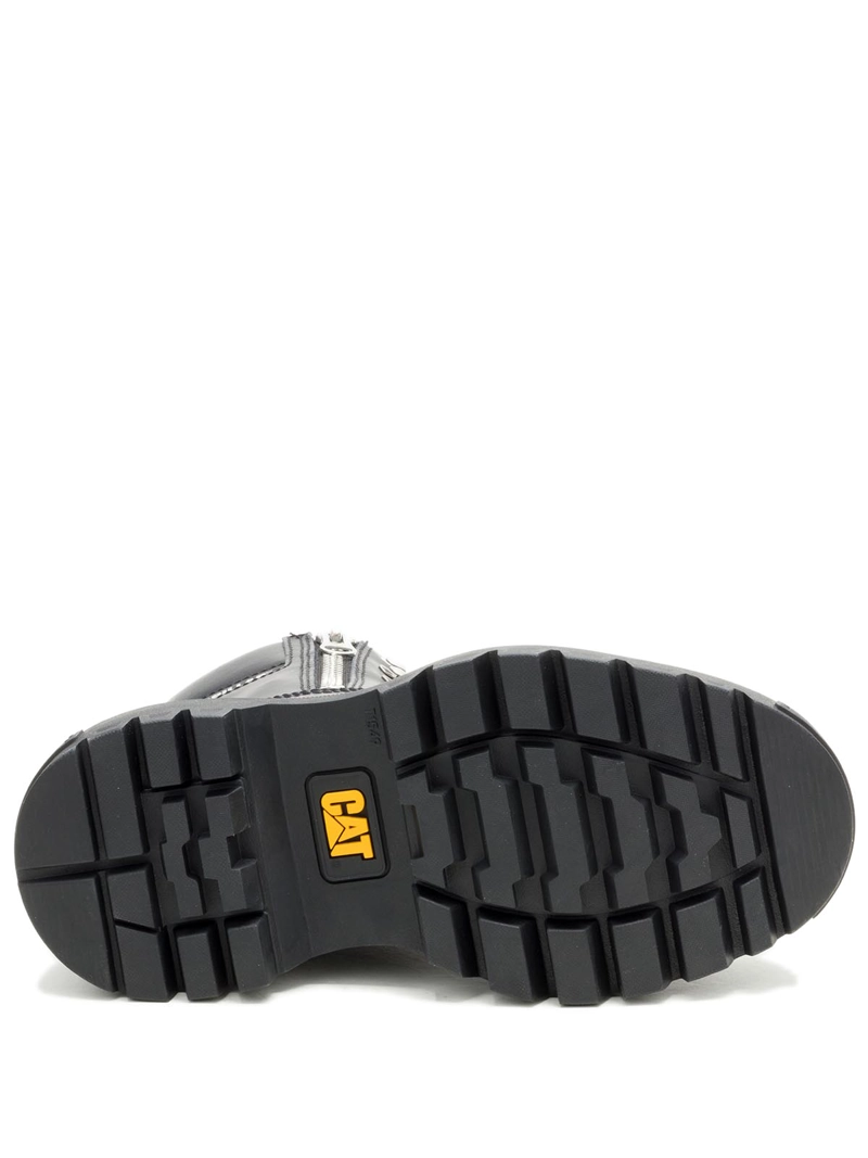 BOTIN GAMUZA BOLDER ZIP MUJER NEGRO CAT - 8