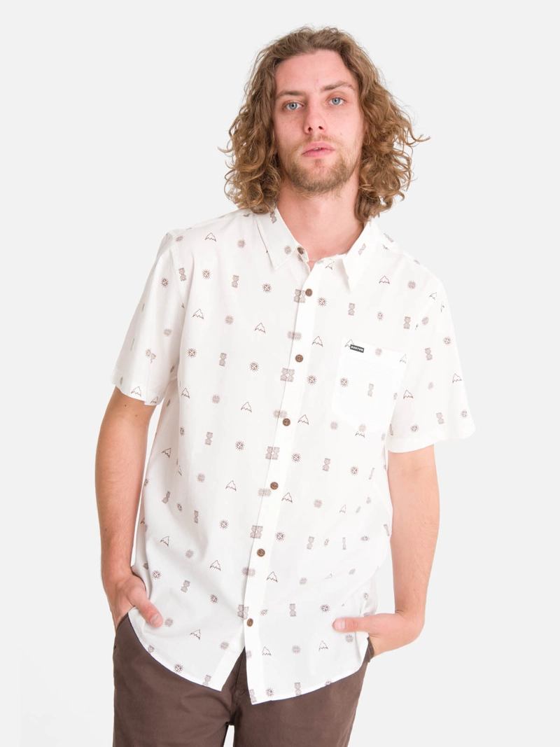 CAMISA M/C HOMBRE VALLEY BLANCO BURTON - 1