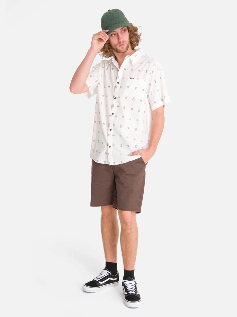 CAMISA M/C HOMBRE VALLEY BLANCO BURTON - 4