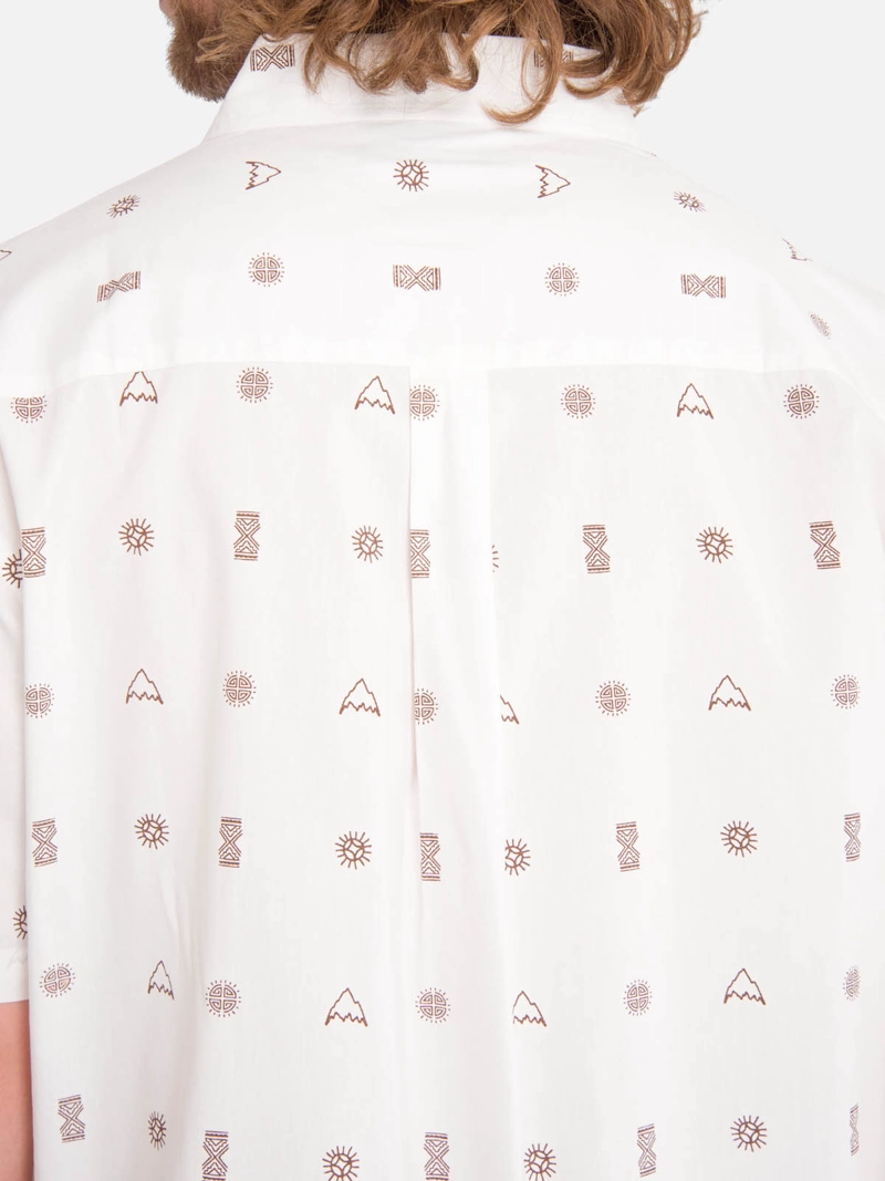 CAMISA M/C HOMBRE VALLEY BLANCO BURTON - 5