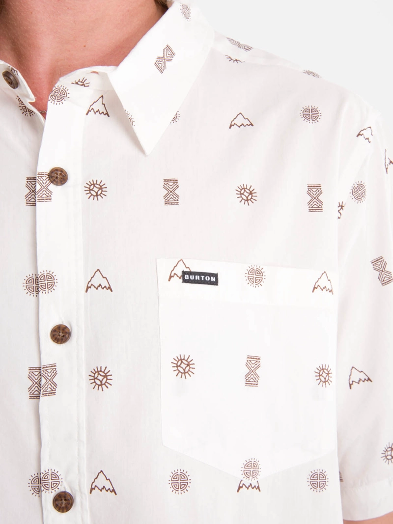 CAMISA M/C HOMBRE VALLEY BLANCO BURTON - 6