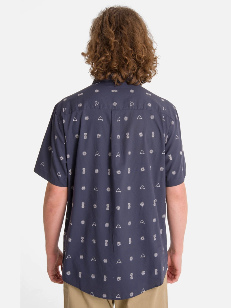 CAMISA M/C HOMBRE VALLEY AZUL BURTON - 2