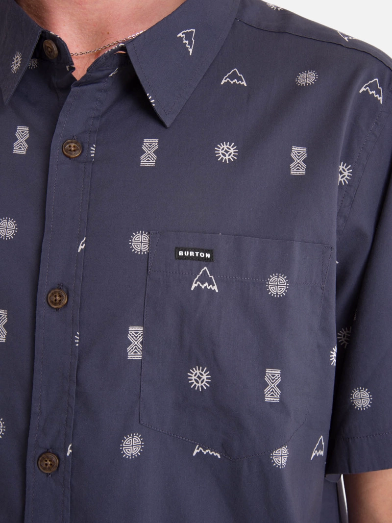 CAMISA M/C HOMBRE VALLEY AZUL BURTON - 5