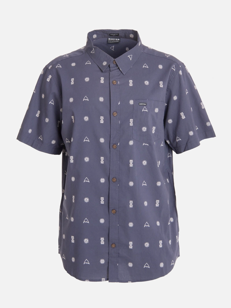 CAMISA M/C HOMBRE VALLEY AZUL BURTON - 7