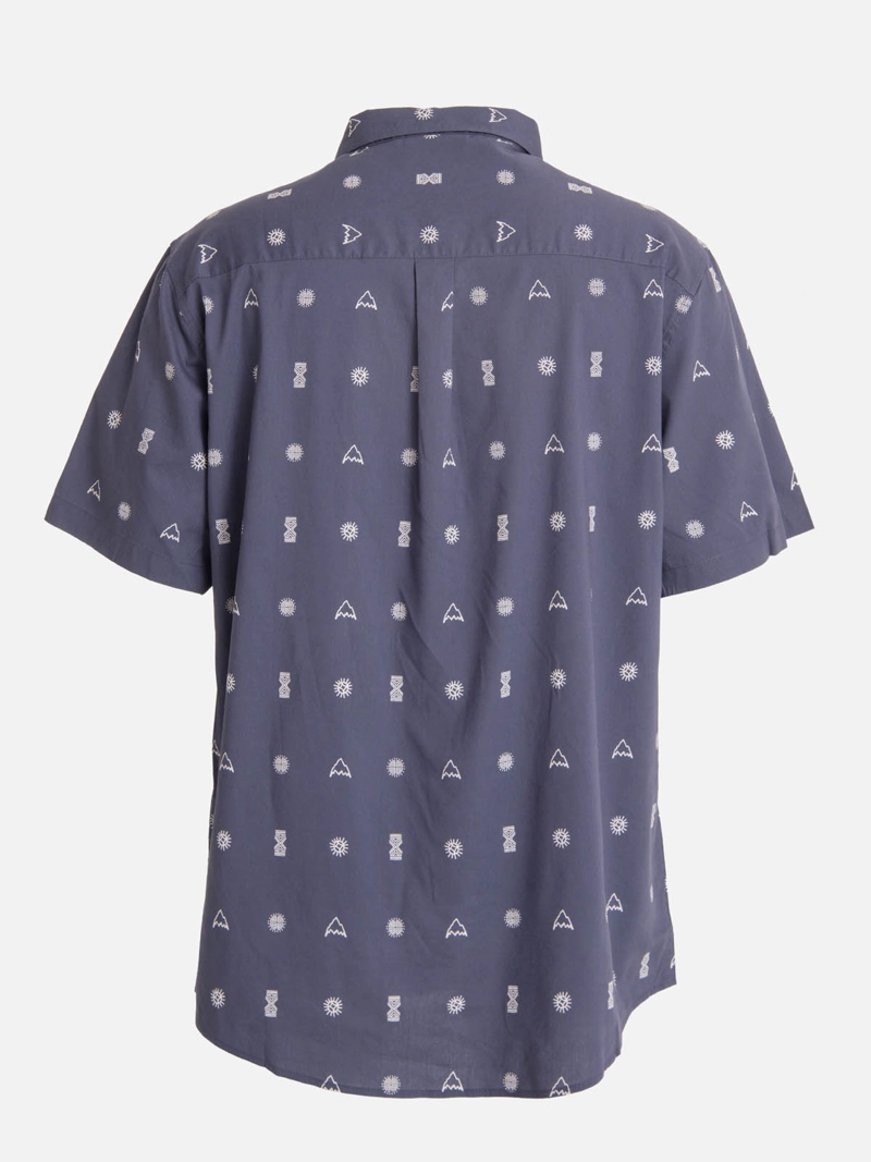 CAMISA M/C HOMBRE VALLEY AZUL BURTON - 8