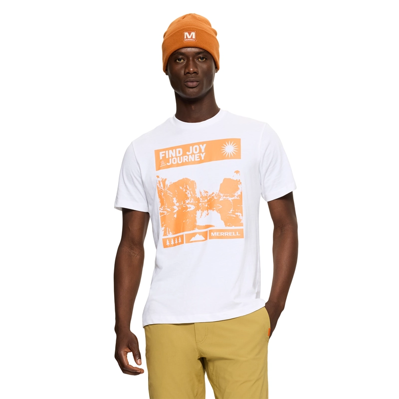 MERRELL POLERA MANGA CORTA HOMBRE JOY BLANCO MERRELL