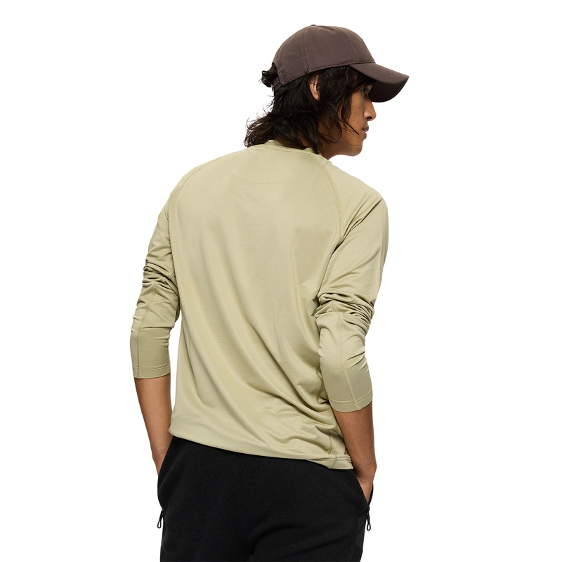 POLERA MANGA LARGA HOMBRE TECH VERDE CLARO MERRELL - 4