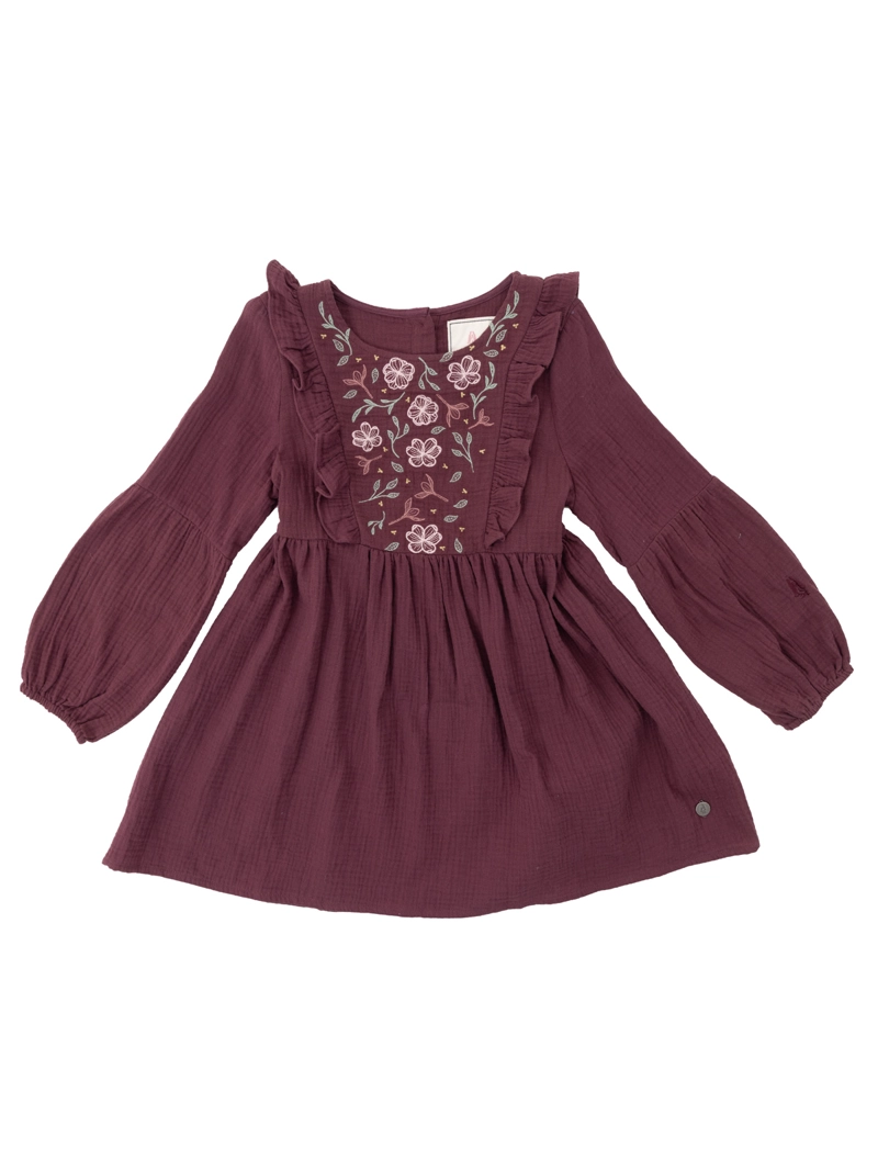 VESTIDO PETUNIA NIÑA ROJO HUSH PUPPIES KIDS - 1