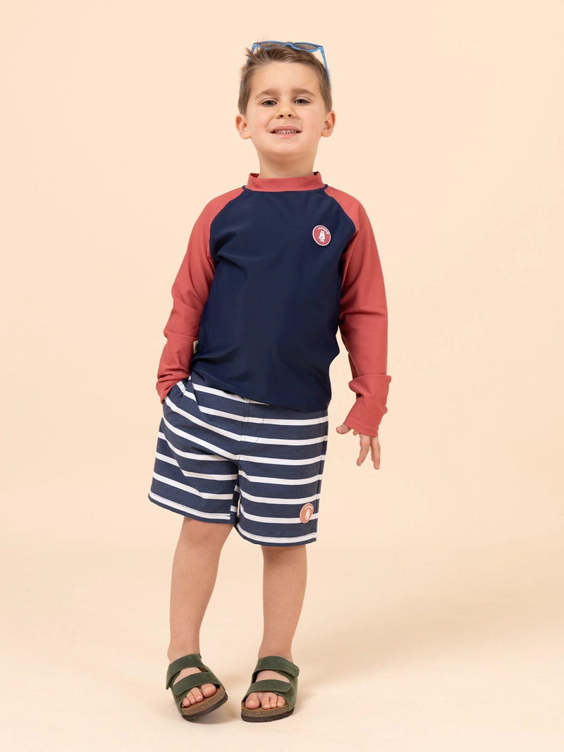 TRAJE DE BAÑO NIÑO LOITZ AZUL HUSH PUPPIES KIDS - 2