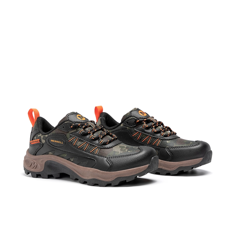ZAPATILLA NIÑA STOWE LOW (SPIKER) VERDE CAMO MERRELL - 4
