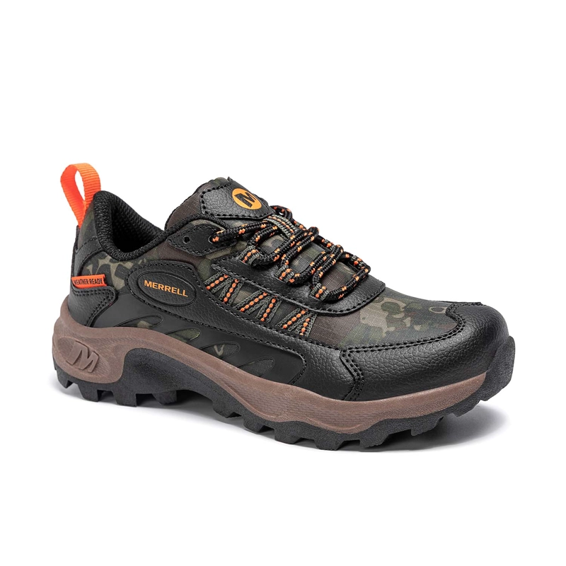 ZAPATILLA NIÑA STOWE LOW (SPIKER) VERDE CAMO MERRELL - 5